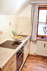 Haus Antonie - Ferienwohnung Füssen im Allgäu - FeWo Schwarzenberg - Küche 2